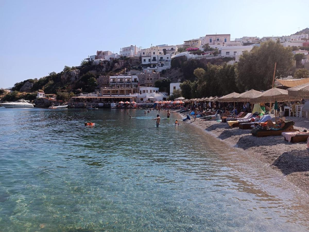 Ονειρόπετρα Λέρος~Oneiropetra Leros Lägenhet Panteli Exteriör bild